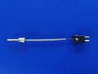 adjustable length bayonet type thermocouple spring type