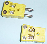 Standard Thermorcouple Connector Jab In Style 2 Pole